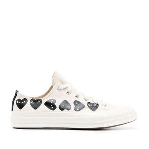 NWT Commes Des Garçons PLAY White and Black